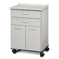 Clinton Molded Top, Mobile Cabinet w/ 2 Doors & 2 Drawers, Maple 8922-A-1MP